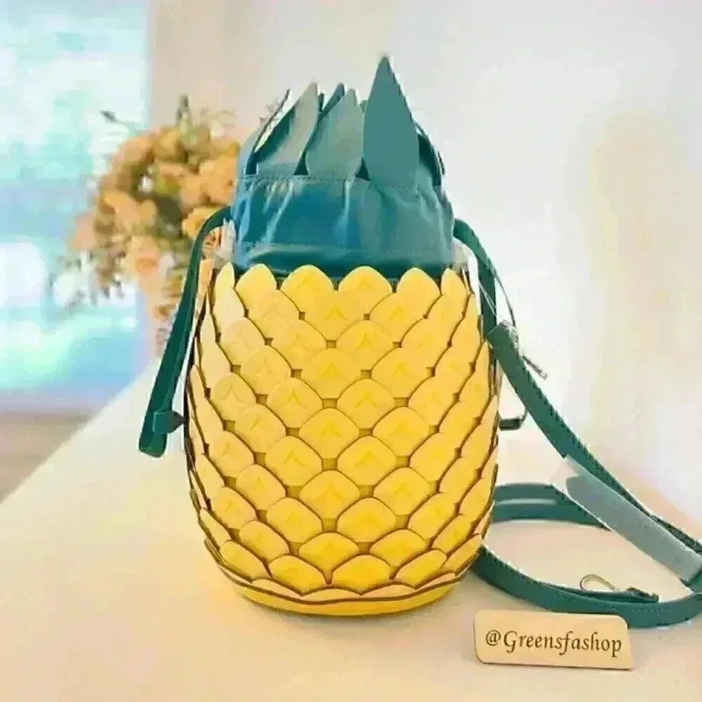 kate spade purse pineapple colada crossbody new